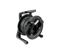 PSSO DMX cable drum XLR 30m bk Neutrik 2x0.22
