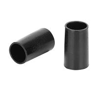 Pssopp 10 Paires de Capuchons de Pointe de Haut Noir Protecteur de Pointe de Haut CPU Chaussures en polyuréthane réparation Kits de Remplacement(9mm)