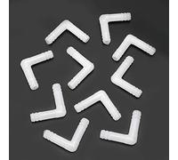 Pssopp 10 Pièces Connecteur de Tube d'air D'aquarium Vanne de Contrôle du Débit d'air pour Accessoires de Pompe à Oxygène D'aquarium avec Connecteur Airstone de 8 Mm pour Un