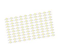 Pssopp 100 Pièces 3 W Perles LED Haute Puissance Puces de Diode électroluminescente, Ampoules LED Puces de Diode, Perles Blanc Chaud SMD pour éclairage de Bricolage et Lampadaires Architecturaux 100