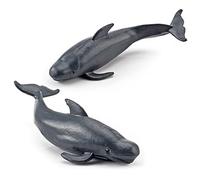 Pssopp 12 Mini Jouets d'animaux Marins, Figurines d'océan en PVC pour Enfants, Améliorent l'apprentissage et l'imagination, Idéaux pour 'école à la Maison et les Activités en Classe (BL-1073