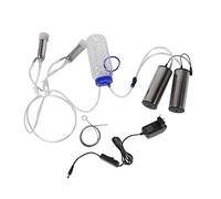Pssopp 2L électrique Machine à traire Portable Vache Machine à traire chèvre Mouton traire Kit Tire-Lait avec 2 Pompes et Brosse de Nettoyage(Vache)