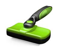 Pssopp 2PCS Brosses Lissantes pour Animaux, Brosse Autonettoyante à Picots Carrés for Chiens