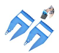 Pssopp 2PCS HEPT Duty Mat Grip Handler, Secure Grip Plastic Robuste Facile à Utiliser Tool de Déménageur de Conception Ergonomique pour la Grange de Salle de Plaque