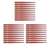 Pssopp 30 Pièces Dip Stylo Ensemble Plume Porte-Stylo Bande Dessinée Dip Speedball Stylo en Bois Plume Support pour Art Peinture Calligraphie Anglaise (Couleur Annatto)