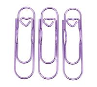 Pssopp 30pcs Clips de Stylo en Métal en Acier Inoxydable Pas Plus de Stylos Perdus Utilisation Polyvalente en Signet de Réception de Photos de Clamp/Holder avec un Porte-stylo sécurisé pour les