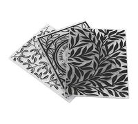 Pssopp 3Pcs Dossiers de Gaufrage en Plastique, Dossiers de Gaufrage Modèle de Machine Dossier de Cartes en Papier pour la Fabrication de Cartes Scrapbooking Album Photo DIY Artisanat en Papier avec