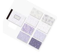 Pssopp 40 Feuilles de Papier Scrapbooking, Ensemble de Papier Décoratif Vintage, Imperméable pour la Fabrication de Cartes de Journal, d'albums Photos et de Collages pour les Artisans (Type 1)
