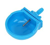 Pssopp Abreuvoir pour Lapin, Bol d'eau Automatique en Plastique et en Acier Inoxydable, 10 Ensembles d'équipement 'Alimentation pour Usage Agricole