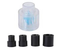 Pssopp ABS Silicone Power Head Fish Aquarium Circulation Pompe, Aquarium Wave Maker Circulation Pump avec 4PCS Adapter Sheeve pour Votre