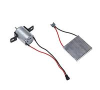 Pssopp Accessoire de Ventilateur de Cheminée, Ensemble de Moteur de Feuille de Générateur Universel en Plastique pour Une Distribution Efficace de la Chaleur dans Les Cheminées Domestiques