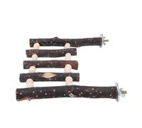 Pssopp Accessoires pour Cage à Oiseaux, échelle à Oiseaux Suspendue, Perchoir à Mâcher Debout, Hamac, échelle d'escalade, Petit Jouet pour Perruche, Calopsitte, Conure et Plus Encore Nan