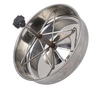 Pssopp Acier Inoxydable - TROGS TROUGHS Anti Rost Long Long Utry Organization Nourrir Un Trog pour L'élevage du Bétail (Grande Taille (24x18,5 cm / 9,4 x 7,3 Pouces))