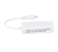 Pssopp Adaptateur Ethernet Micro USB vers RJ45 Carte Réseau USB 2.0 10 Mbps avec Négociation Automatique et Contrôle de Flux IEEE 802.3X pour 1.3 W Home Server
