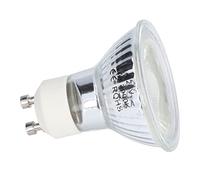 Pssopp Ampoule GU10, Ampoule à économie d'énergie 5W avec luminosité Réglable et Faible Consommation d'énergie pour l'éclairage du Salon (Lumière blanche chaude 2 700 à 3 200 K)