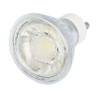 Pssopp Ampoule GU10, Ampoule à économie d'énergie 5W avec luminosité Réglable et Faible Consommation d'énergie pour l'éclairage du Salon (Lumière blanche pure 6 000 à 6 500 K)