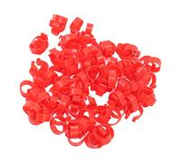 Pssopp Anneaux de Jambe Réutilisables en Bande de Canard, Clamp/Holder en Plastique PP de qualité Supérieure pour l'identification des Volailles, étiquettes Personnalisables pour Canards, Oies,