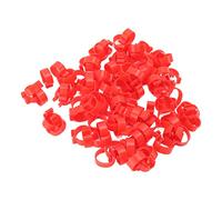 Pssopp Anneaux de Jambe Réutilisables en Bande de Canard, Clamp/Holder en Plastique PP de qualité Supérieure pour l'identification des Volailles, étiquettes Personnalisables pour Canards, Oies,