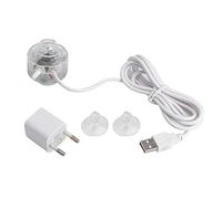 Pssopp Aquarium Bubble Light Étanche Multicolore LED Fish Tank Submersible sous-Marin Paysagiste Lampe pour Tortue Fish Tank Décoration(UE)