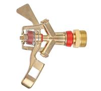 Pssopp Arroseur à Culbuteur, Arroseur d'eau en Alliage de Zinc avec Distance de Pulvérisation Réglable de 15 à 25 M pour l'irrigation et l'humidification du Jardin (2PCS)