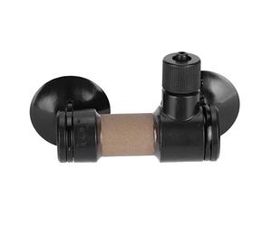 Pssopp Atomiseur Diffuseur de CO2 pour Aquarium, avec Système de Verrouillage D'écrou sécurisé et Tubes en Céramique pour Aquarium de 40 à 120cm (022（L)
