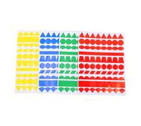 Pssopp Autocollants de Codage Couleur, étiquettes Adhésives Multiformes 320 Pièces 2 Cm for Organisation et