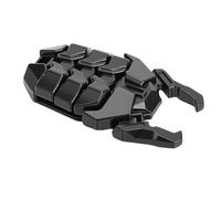 Pssopp Autres Essentiels du Ménage Jouet de Carte Poussoir à 3 Boutons Gadget d'ouvre-Bouteille Pratique pour Hommes Femmes Curseur de Fidget en Métal, Jouet de Fidget en Métal (Black)