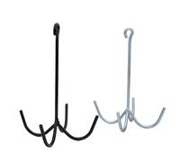 Pssopp Autres Fournitures d'élevage Organisez Soigneusement Les Licols de Brides avec Le Stockage pour la Remorque de Granges Stables 2pcs Crochet de Punaise de Cheval, Crochet de Punaise de Cheval