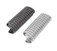 Pssopp Autres Objets de Collection Housse de Support de Manchon pour étui à Briquet à Motif Creux Vintage pour Fournitures Familiales de Barre de Voyage 2 Pièces Support pour Briquet en Métal, pour