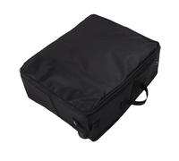 Pssopp Bac à Litière de Voyage Portable, Bac à Litière pour Chat en Tissu Oxford Pliable et Léger avec Poche Latérale, Toilettes Pliables pour Chat pour Les Voyages en Voiture, l'hôtel et Le Camping