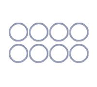 Pssopp Bague d'étanchéité pour Mélangeur, Paquet de 8, Joint de Mélangeur en Silicone de qualité Alimentaire, Remplacement Anti-fuite avec Ajustement Parfait, Conception sans Déformation pour Pro,
