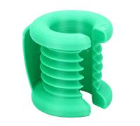 Pssopp Bague Guide de Fil Crochet, Aide de Tension à 3 Fentes | Boucle de doigt réglable, canal supérieur sans nœuds, bouclier anti-ampoules à friction, compagnon artisanal portable,