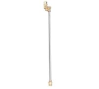 Pssopp Baguette D'extension pour Nettoyeur Haute Pression Lance de Laveuse électrique en Acier Inoxydable de 17 Pouces avec Raccord à Connexion Rapide M22-14 Mm pour Nettoyeur Haute