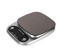 Pssopp Balance Alimentaire de Cuisine Numérique 10kg/1g, Plate-forme en Acier Inoxydable avec écran LCD avec Tare Zéro Automatique pour la Cuisson