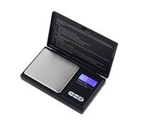 Pssopp Balance de Poche Numérique 200g 0,01g Balance de Bijoux de Haute Précision Écran LCD en Acier Inoxydable avec Conversion de 6 Unités pour Gram Oz Ct Gn Ozt Dwt