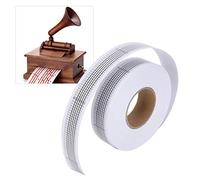 Pssopp Bandes de Papier Vierges de 15/30 Notes, Bande de Papier de Boîte à Musique à Manivelle de 50 M pour Composer des Amateurs de Musique DIY (15 Remarque)