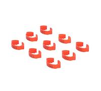 Pssopp Bandes de Pattes de Volaille, Plastique PP, Anneaux de Pied Réglables pour Poulets et Canards, 100 Numéros pour Une Identification Facile