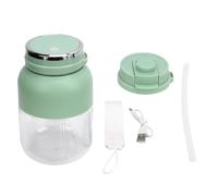 Pssopp Blender électrique Portable, 800 Ml Blander à Mixeur de Mélangeur Personnel Puissant avec Couvercle et Paille pour les Shakes et les Smoothies
