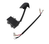 Pssopp Bobine d'allumage pour TJ35, Matériau en Acier, Excellente capacité d'allumage, Installation Facile, Performances Fiables pour Les Moteurs de Taille-haie et de Débroussailleuse