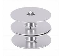 Pssopp Bobines de Couture en Aluminium 2 Pièces, Bobines en Aluminium pour Remplacement de Machine à Coudre Industrielle Haute Résistance pour Durkopp 1767 767 867 887 2 de Couture en, 32 Mm
