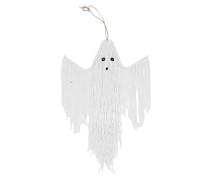 Pssopp Boho Ghost Decoration, Corde en Coton Tissée à la Main Fantôme pour la Porte de Porte de Vacances d'art Mural Effrayant