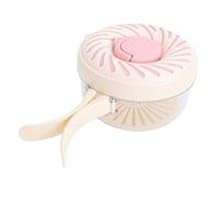 Pssopp Bol de Lavage de Fruits, Rondelle de Baies en PET PP de qualité Alimentaire, Essoreuse à Salade, Système de Drainage à Mailles Fines, Poignée Pliable pour le Stockage de Pr (S)