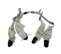 Pssopp Bottes pour Chien Imperméables, Poignée Antidérapante, Ajustement | Protège-pattes en Polyester, Chemins par Temps Humide et Gravier, Sangles à Crochets et Boucles Réglables, Chiens de Petite
