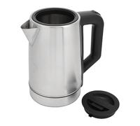 Pssopp Bouilloire à thé Double électrique Turque, 2000 W, 0,8 L, 2,0 L, en Acier Inoxydable, Double Théière, Anti-ébullition, pour Feuilles Mobiles, Cuisine, Bureau, Maison (Prise UE)