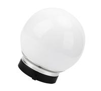 Pssopp Boule de Lumière Douce Diffuseur à Monture Abat-Jour Globe de 15 Cm, Modificateur de Lumière en Alliage et Plastique Translucide avec Sortie à 360 Degrés pour la Photographie de Mariage de