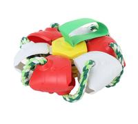 Pssopp Boule de Soucoupe Volante pour Chien, Disque Volant Interactif pour Jeu en Plein Air, Stimulation Mentale Engageante, Conception Durable et Résistante à l'eau, Parfaite pour Toutes Les (Rouge)