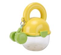 Pssopp Bouteille d'eau pour Chien, Distributeur d'eau Portable étanche à Une Pression pour Animaux de Compagnie, pour L'extérieur, Les Déplacements, la Marche et la Randonnée (Yellow)
