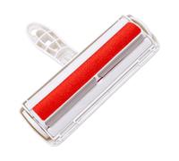 Pssopp Brosse à Rouleau Anti-Peluches, épilation Autonettoyante sans Effort (Rouge)
