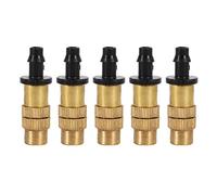 Pssopp Bulle de Pulvérisation de Brume en Laiton Réglable, en Laiton, Facile à Régler Une Buse de Débit de Pulvérisation pour l'arrosage du Jardin, Une Utilisation Polyvalente pour Le Jardinage, Le