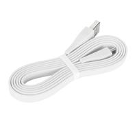 Pssopp Câble de Chargement USB de Remplacement Cordon de Chargeur Micro USB 1,2 M PVC A vers Micro pour Haut-parleurs Boom Megaboom Charge Quotidienne de Voyage à Domicile (WHITE)